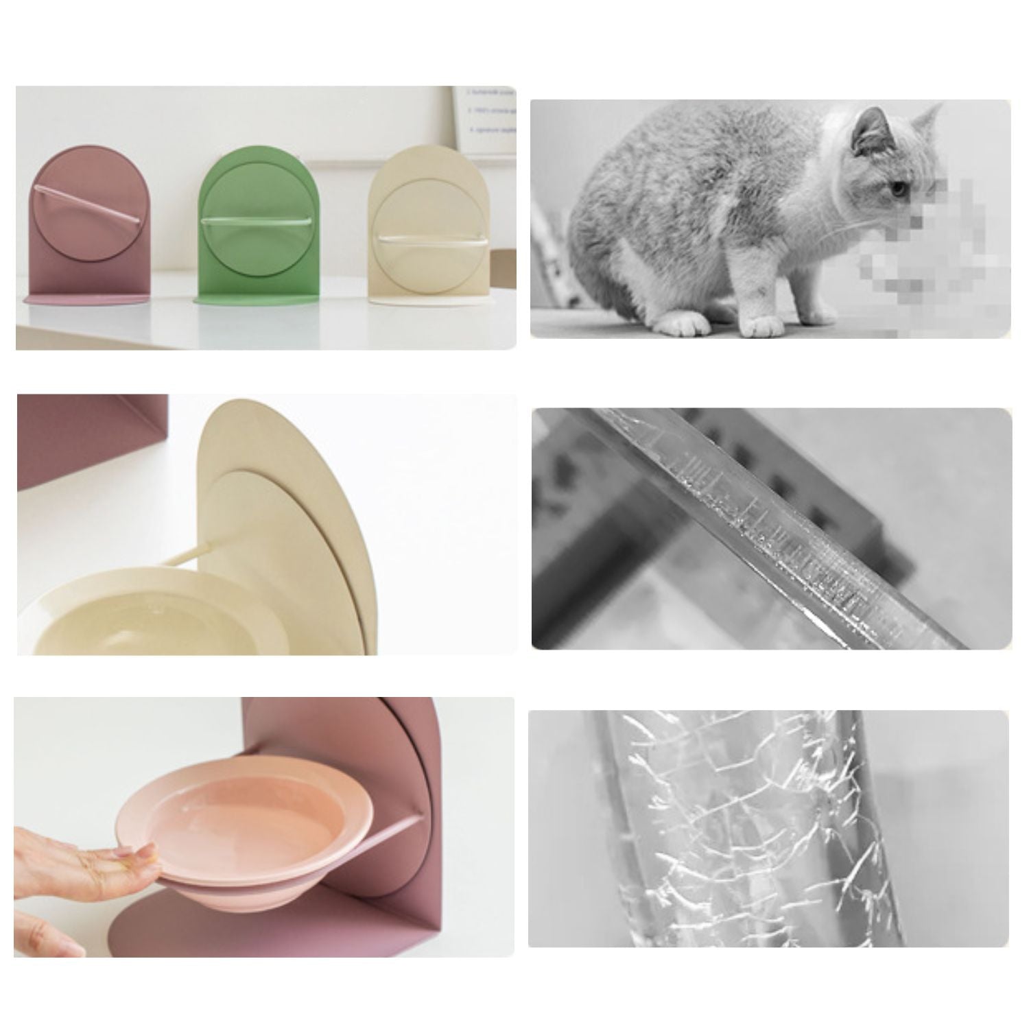 kattenkom keramiek verstelbaar antislip duurzaam voor katten